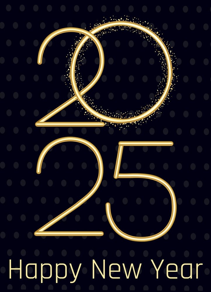 Happy New Year 2025 IPhone Wallpapers