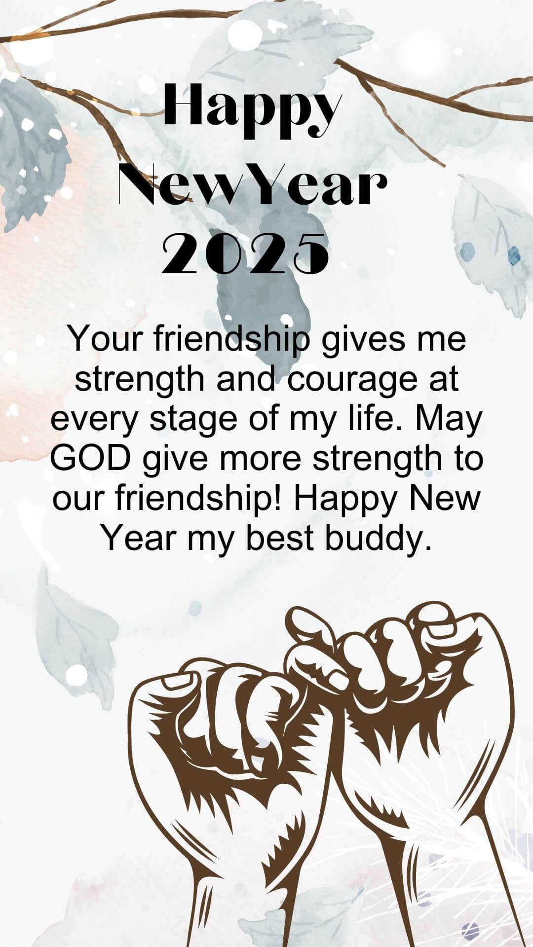 Happy New Year Wishes For Besties Status 2025