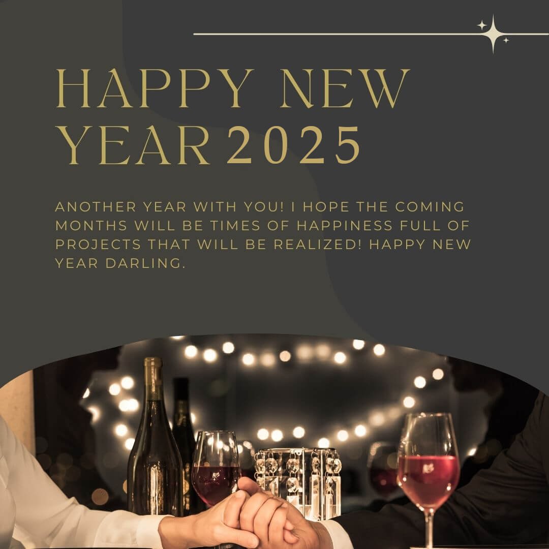 Happy New Year Wishes For Your Fiance Partner Engaged Couples 2025