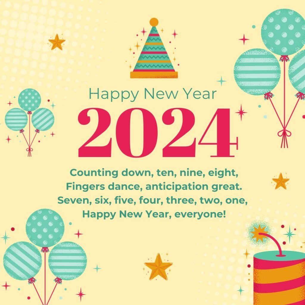 50 Happy New Year 2025 Poems for Kids (Easy with Images) iPhone2Lovely