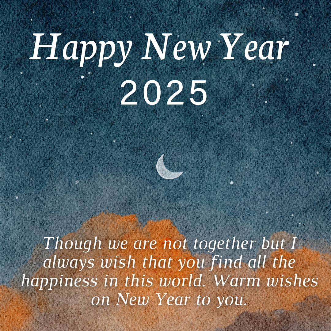 Happy New Year Wishes For Ex Girlfriend 2025