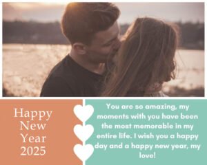 Read more about the article 150 Happy New Year 2025 Wishes for Boyfriend (Romantic)