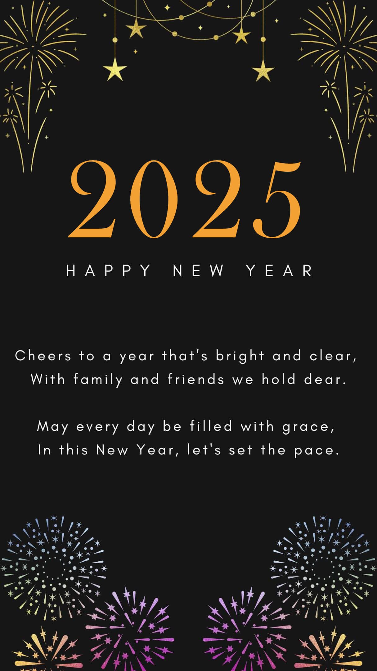 Short Happy New Year Poems Wishes For Family And Friend 2025