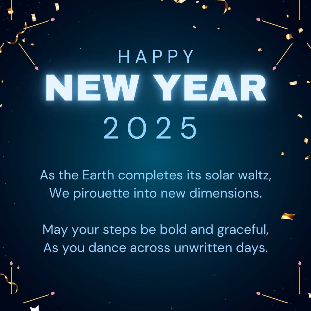 Short New Year Poems 2025 For Friends And Family