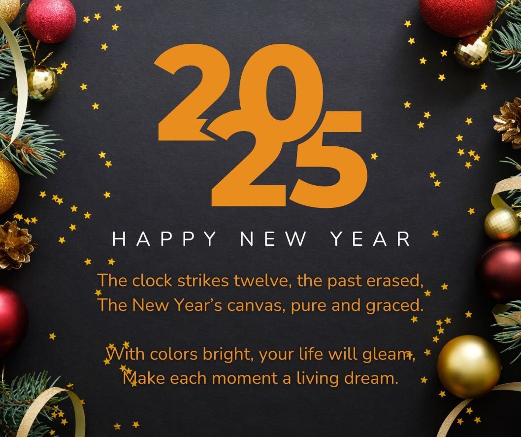 Short Happy New Year Poems For Friends And Family