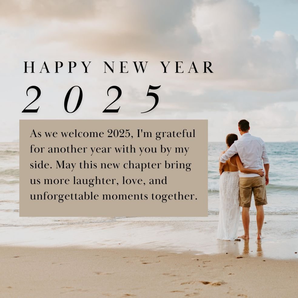 Happy New Year 2025 Wishes For Boyfriend