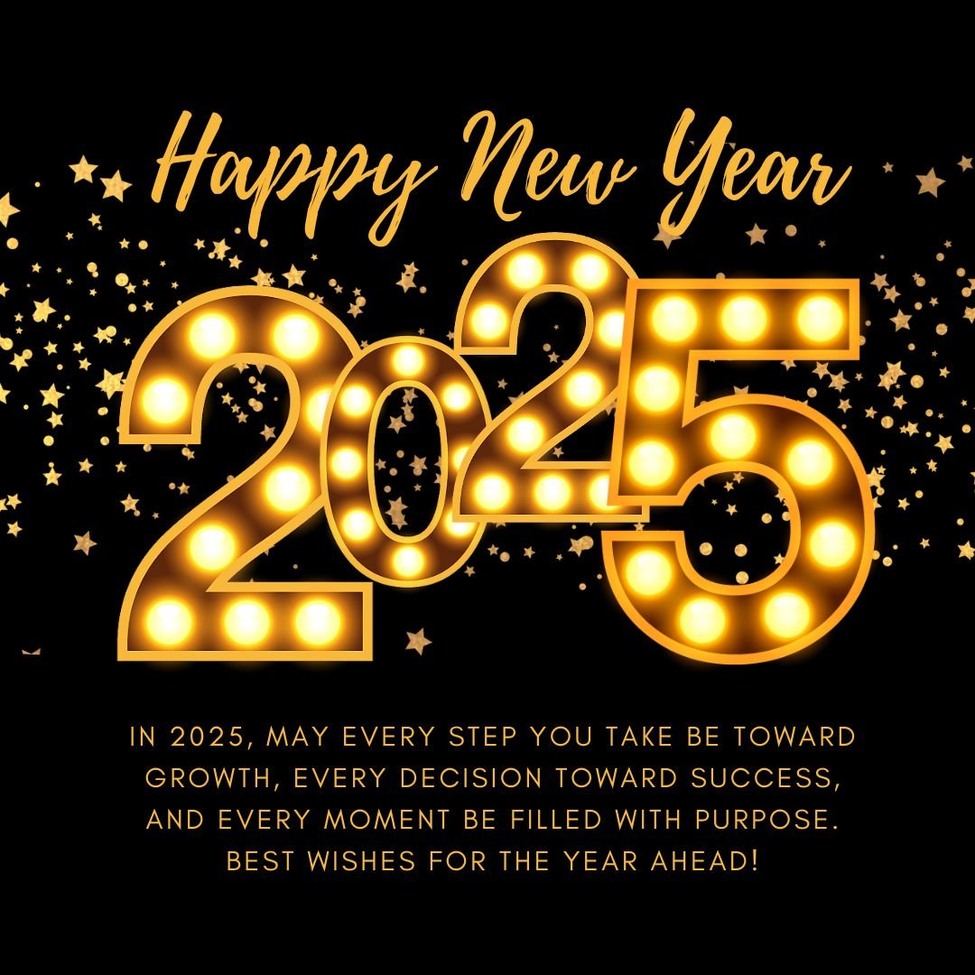 New Year 2025 Professional Wishes With Images