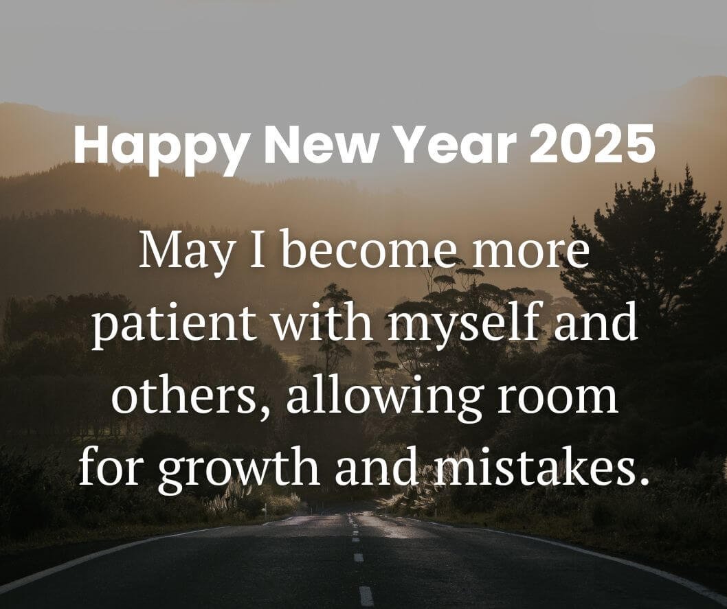 New Year Wishes For MySelf 2025