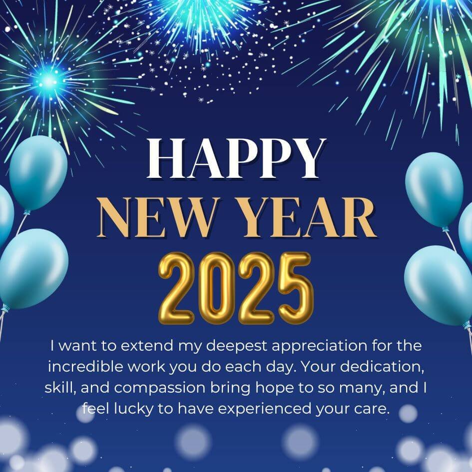 Happy New Year Wishes For Doctors 2025