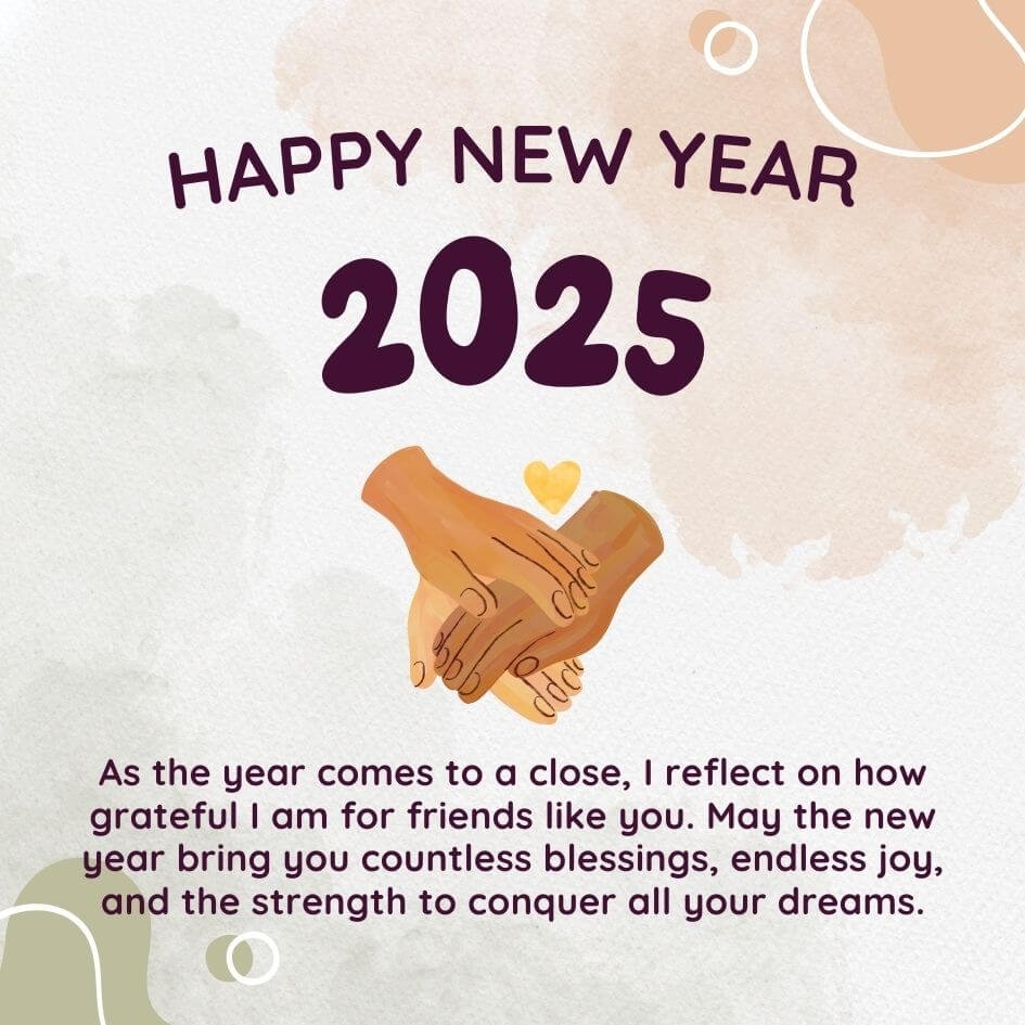 New Year Wishes To My Friend Or Besti 2025