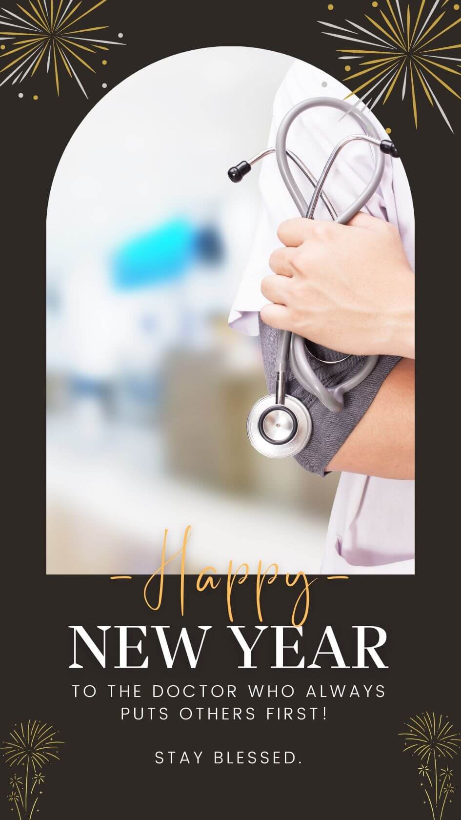 New Year Celebration 2025 Wishes For Doctors Status