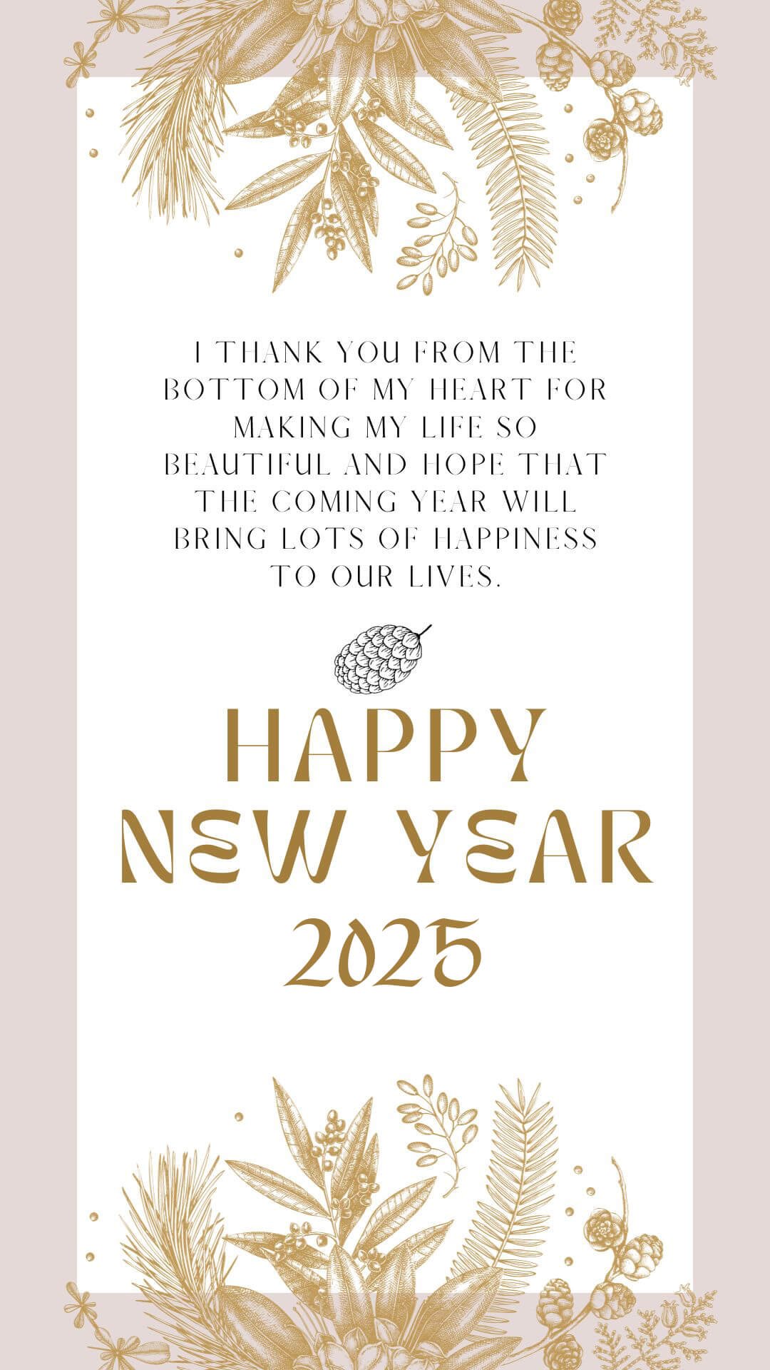 Happy 2025 New Year Wishes For Husband