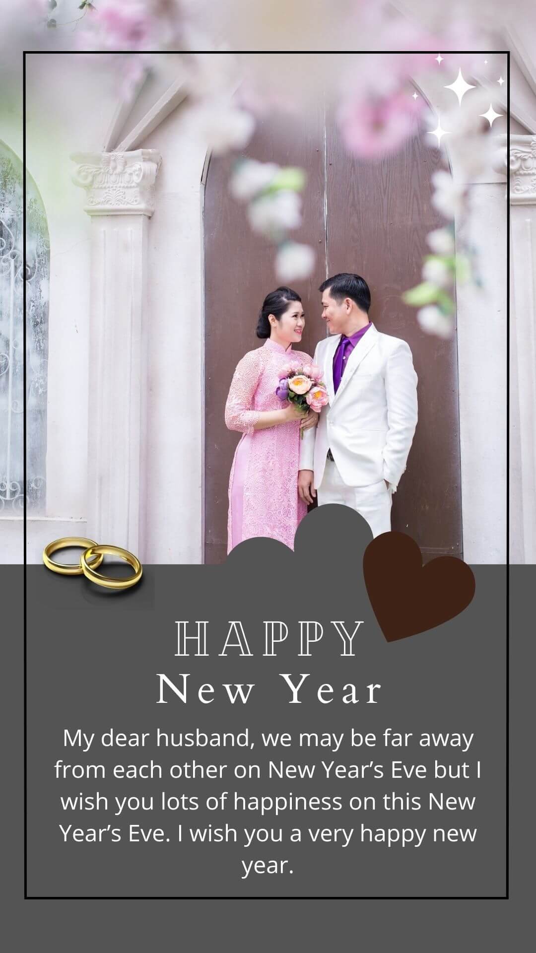 Happy New Year 2025 Wishes For Hubby