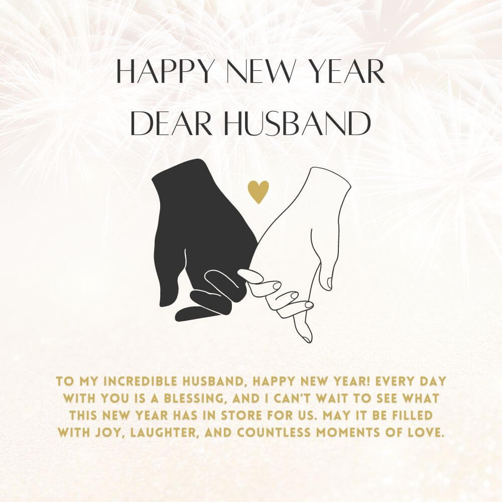 Happy New Year 2025 Wishes For Husband