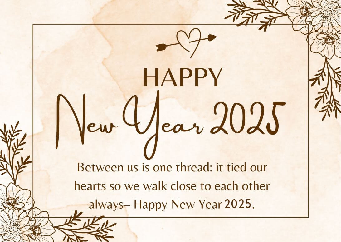 Happy New Year Wishes 2025 For Hubby Or Husband