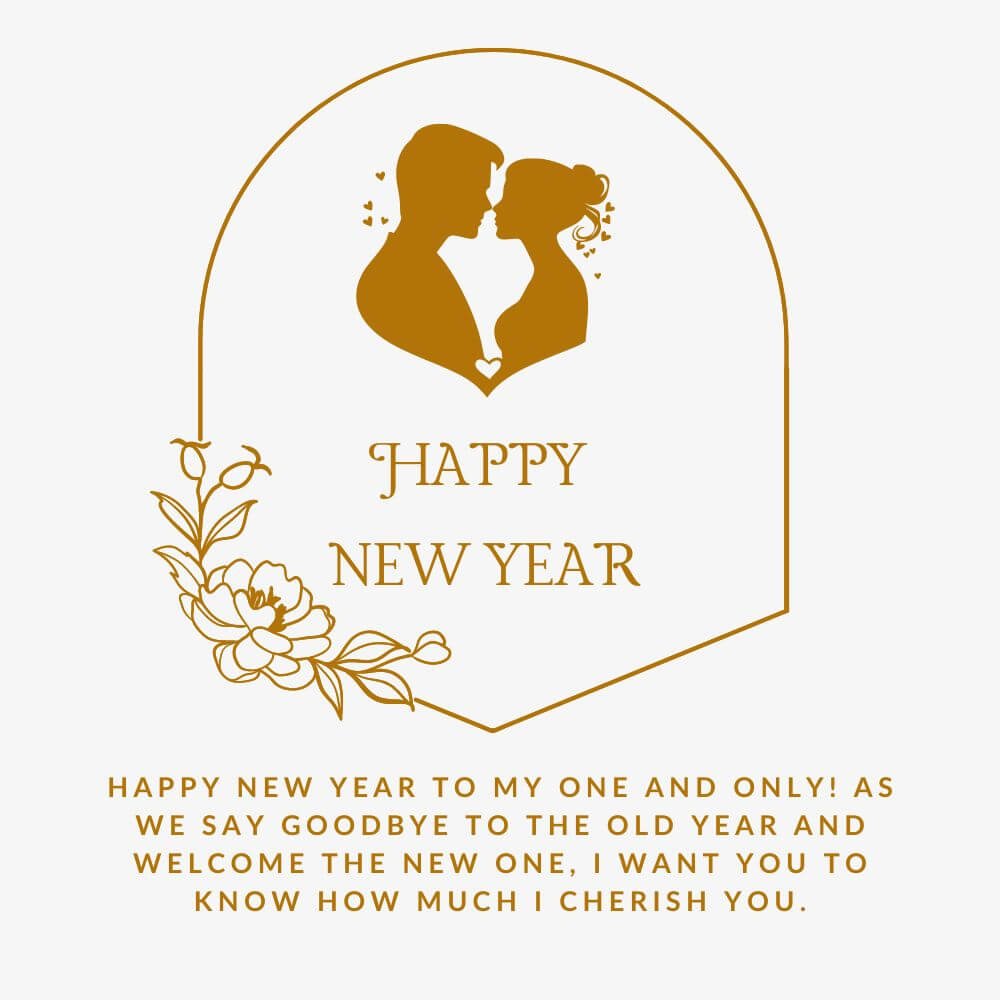 Happy New Year Wishes For My Dear Husband 2025