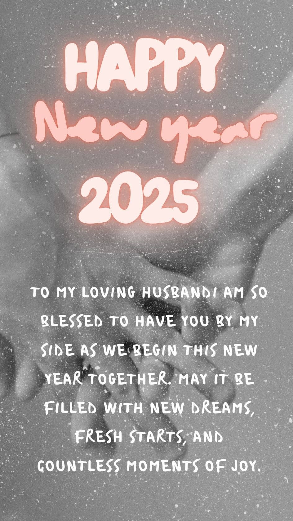 Happy New Year Wishes For My Dear Husband Status 2025