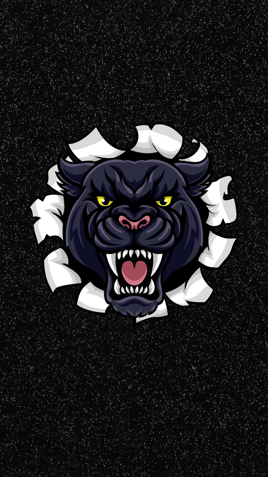Black Panther Wallpaper.Mask Logo by Behindyou107 on DeviantArt