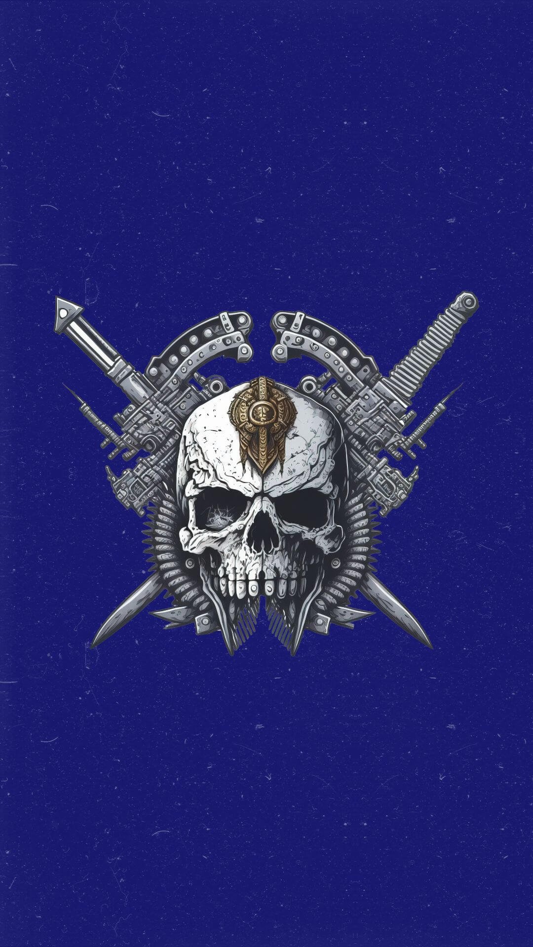 Blue Skull Iphone Wallpapers