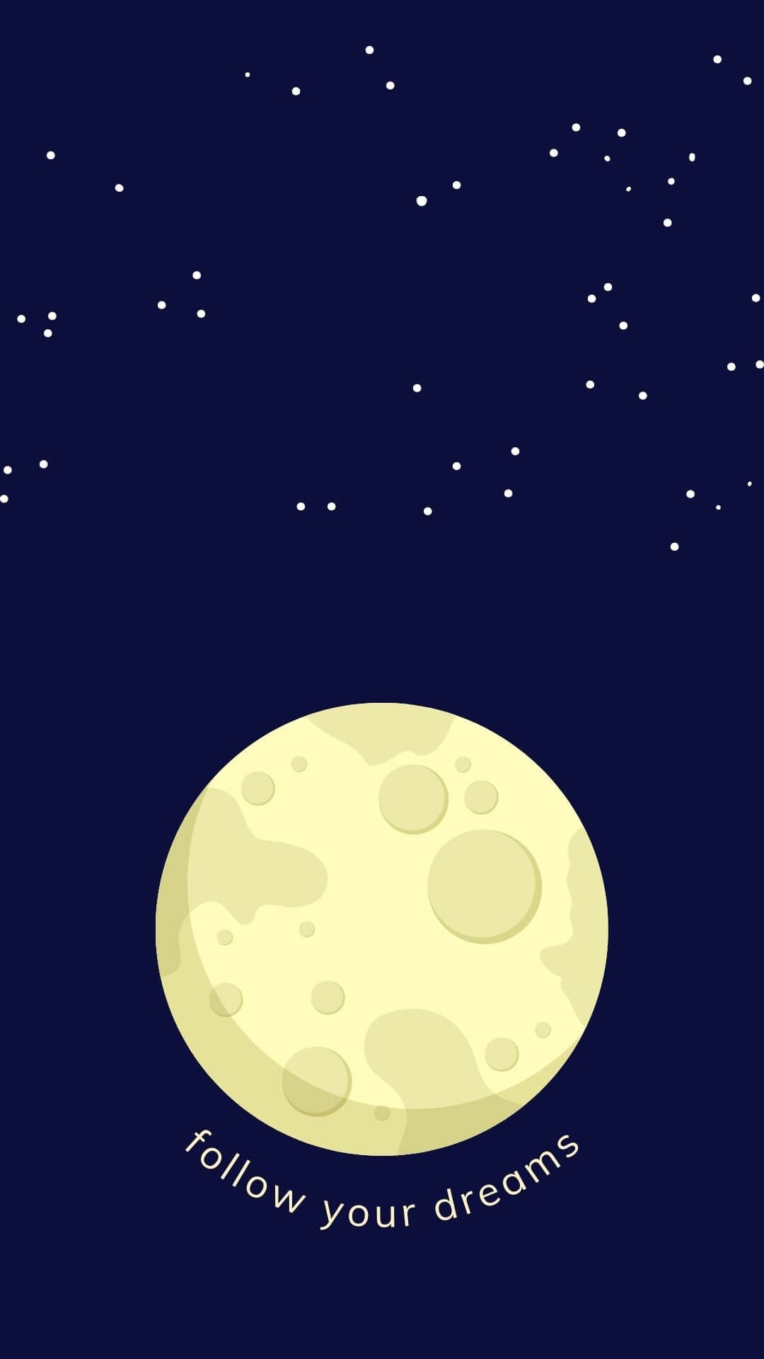 Blue Moon Background IPhone Wallpaper